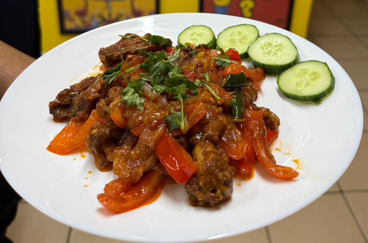 Chicken Chap with Paratha